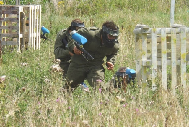 Hiding from the enemy